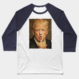 Trump Mugshot Vintage Baseball T-Shirt